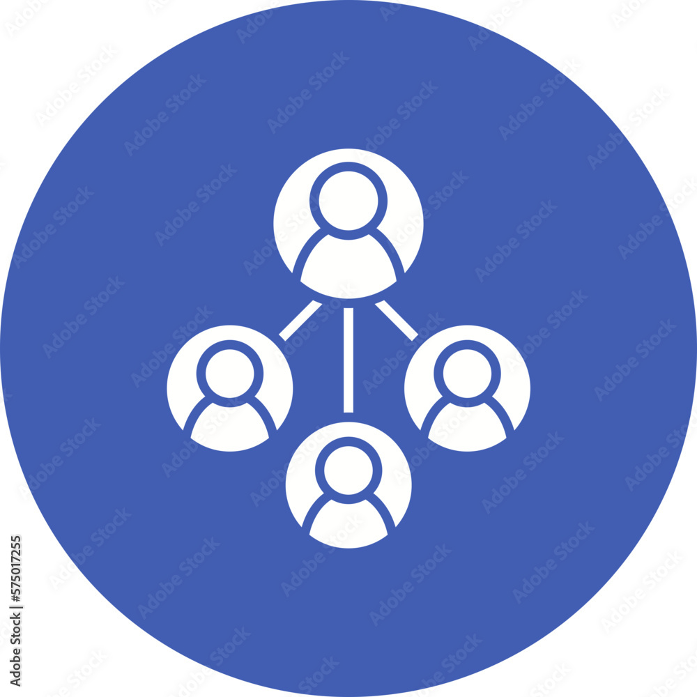 Delegation Of Work Icon Delegation Of Work Icon