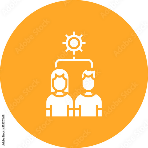 Self Organizing Team Icon