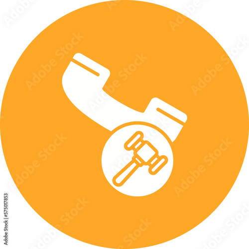 Telephone Bidding Icon