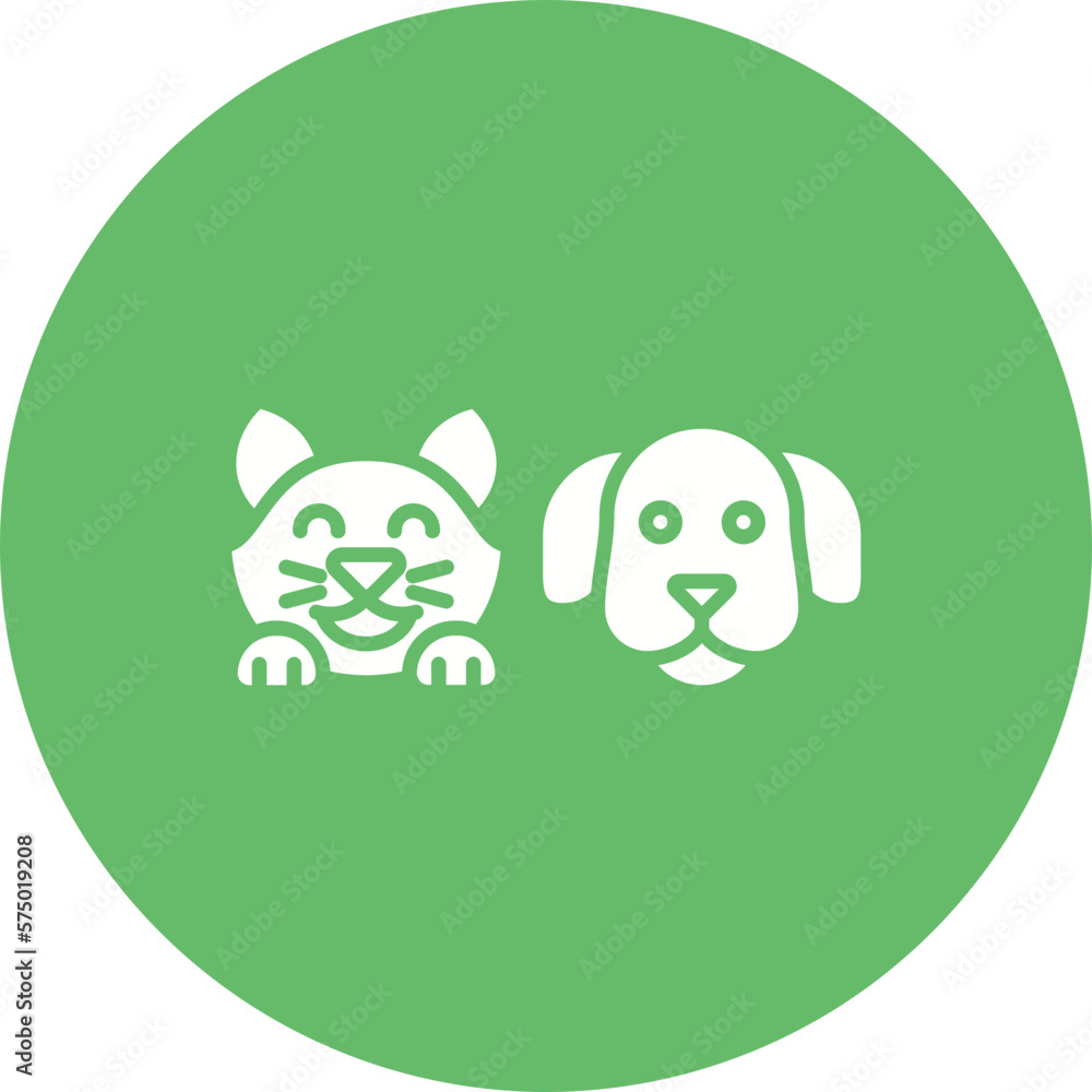 Fototapeta premium Pets Icon