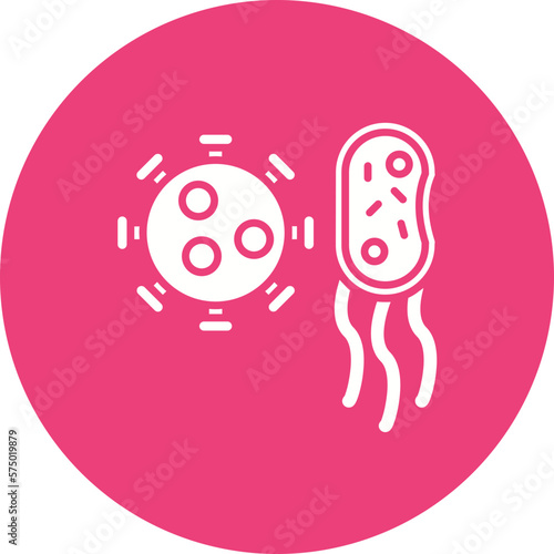 Bacteria And Virus Icon