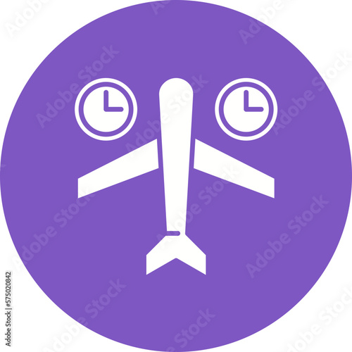 Jet Lag Icon