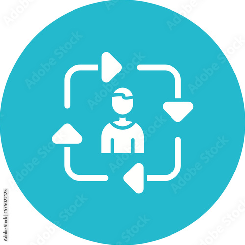 Job Rotation Icon