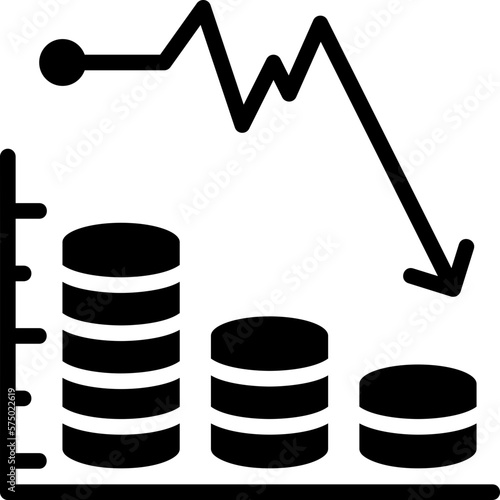 Bankrupt icon isolated useful for business, company, corporate, finance, business, money, bank, coin, exchange, currency, growth and all project design element
