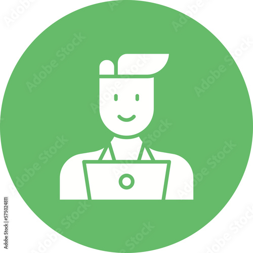 Programmer Male Icon