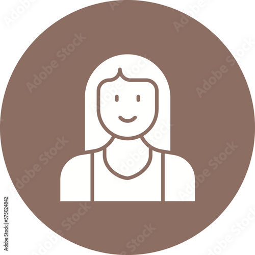Sportswoman Icon