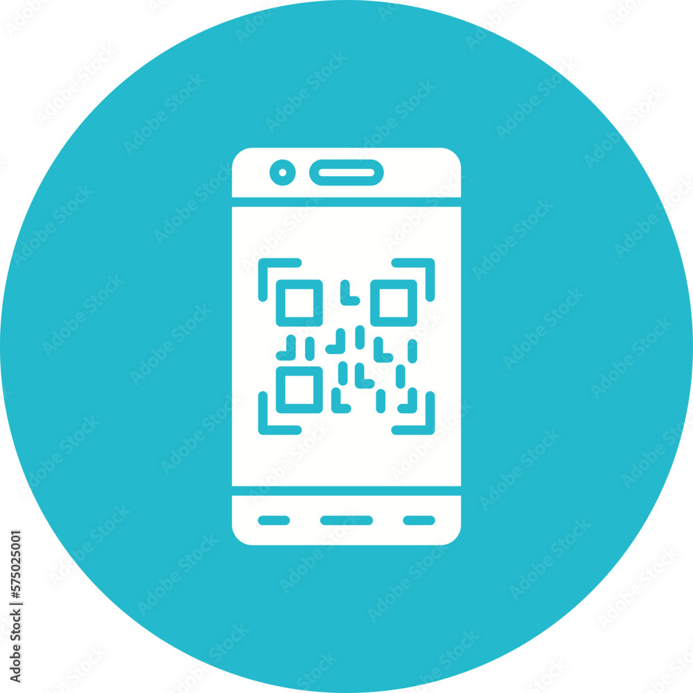 Mobile Qr Code Icon Mobile Qr Code Icon