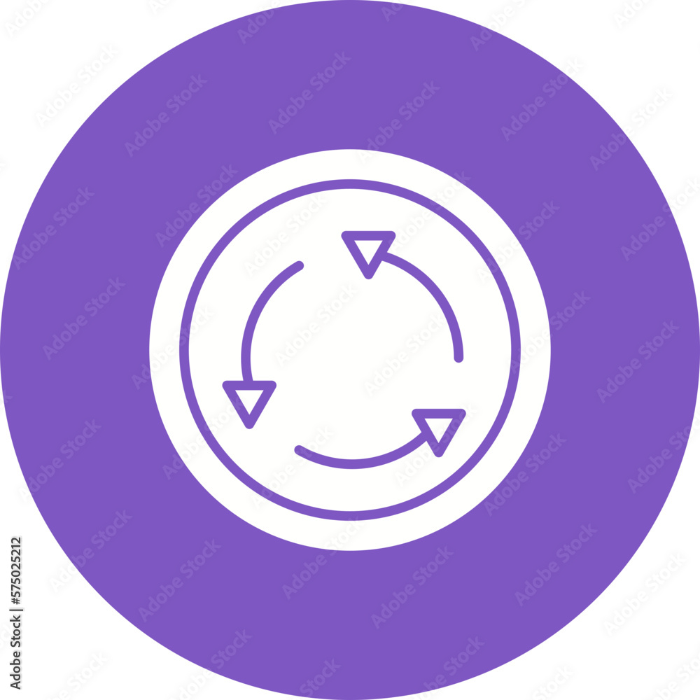 Roundabout Icon Roundabout Icon