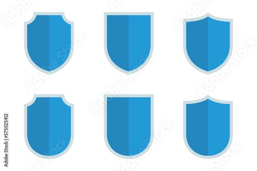 Set Of Half Shadow Shields