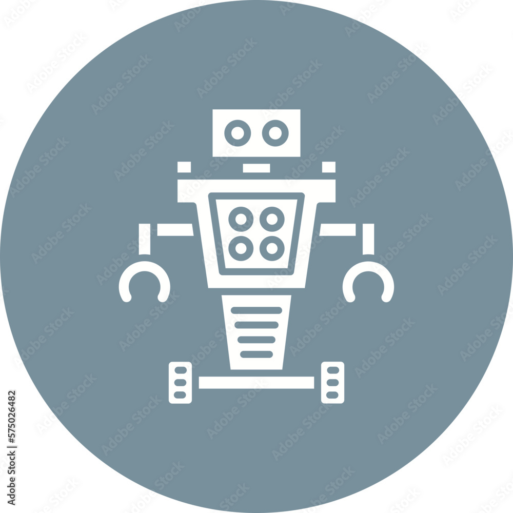 Naklejka premium Robot Icon