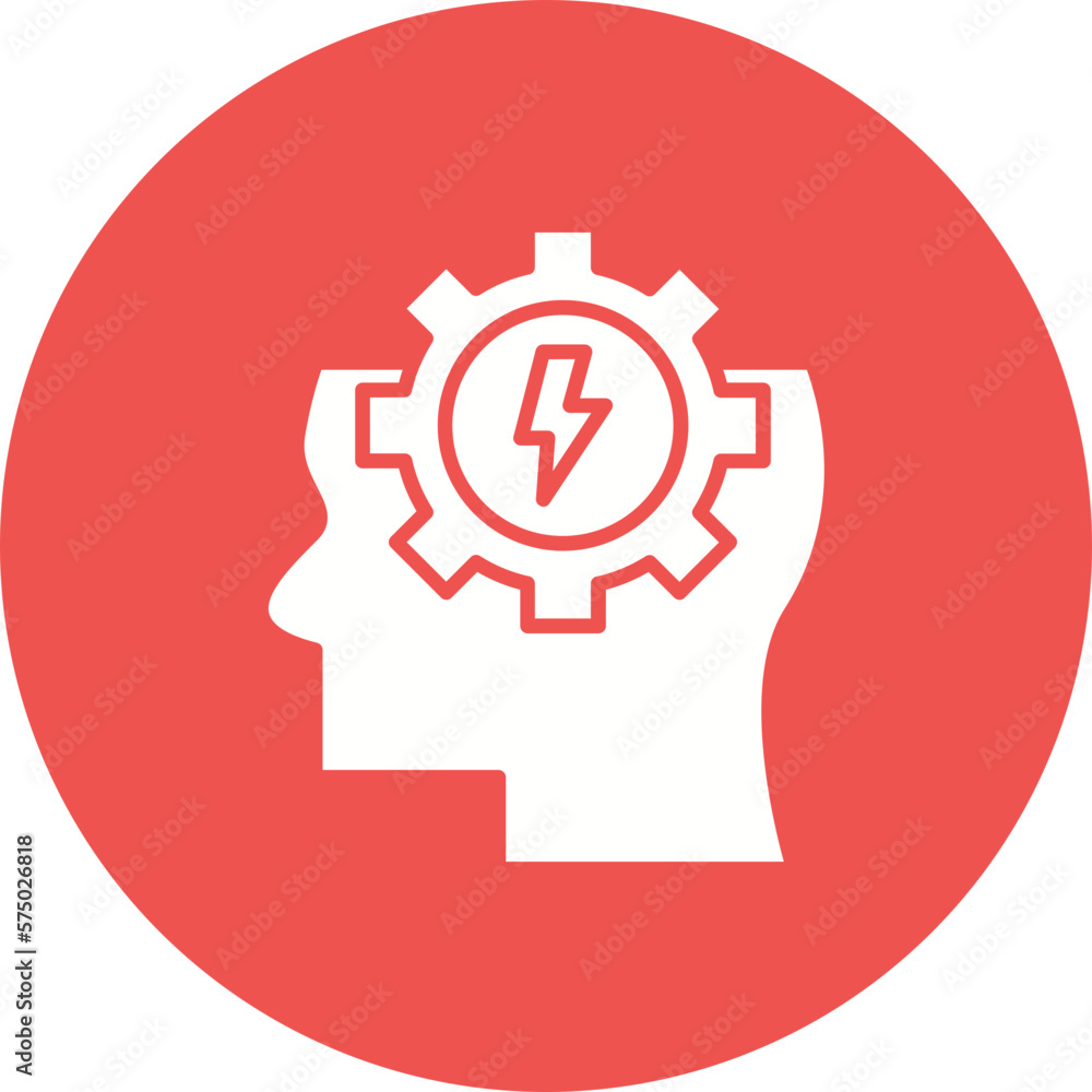 Mind Power Icon Mind Power Icon