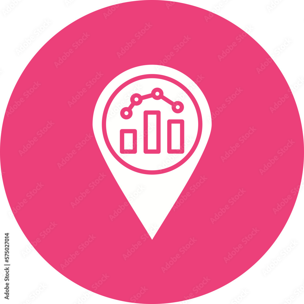 Location Analytics Icon Location Analytics Icon