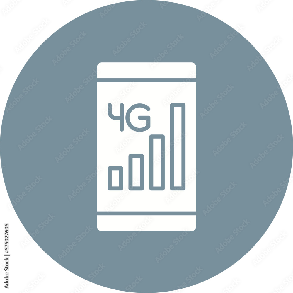 Signal Cellular 4 Bar Icon Signal Cellular 4 Bar Icon