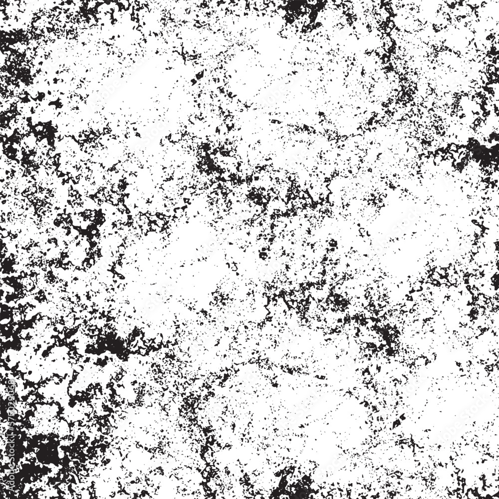 Dust & Grunge Textures on white background vector illustration