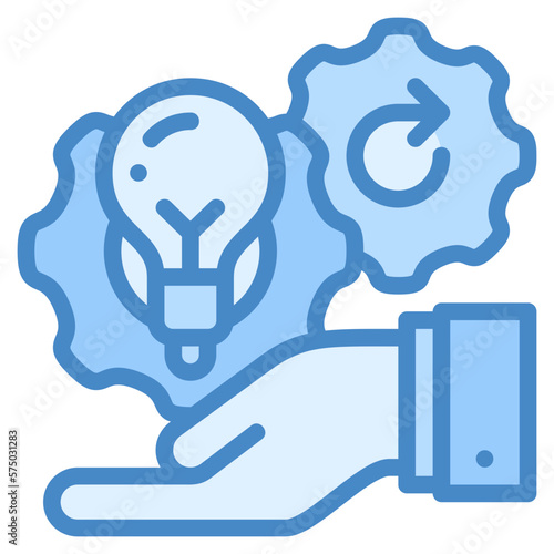 Operation icon isolated useful for business, technology, analytics and finance design element