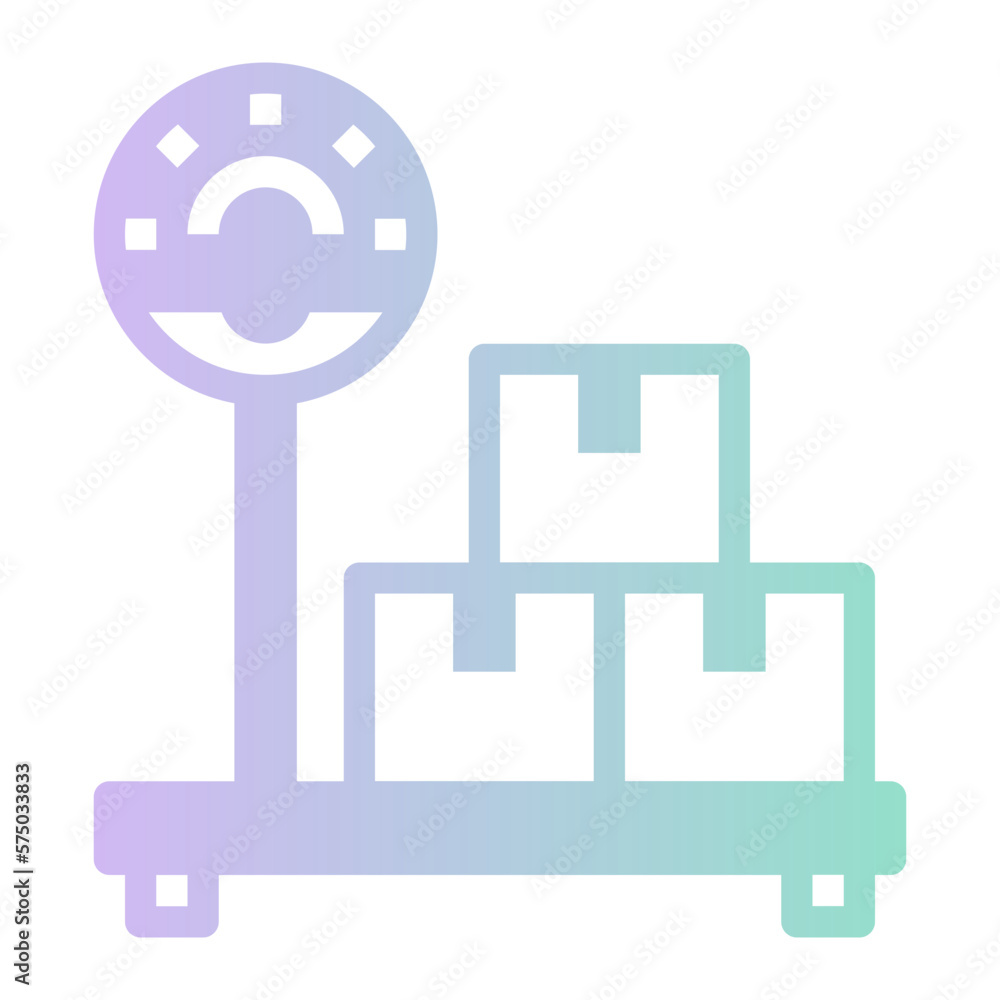 Obraz premium weighing