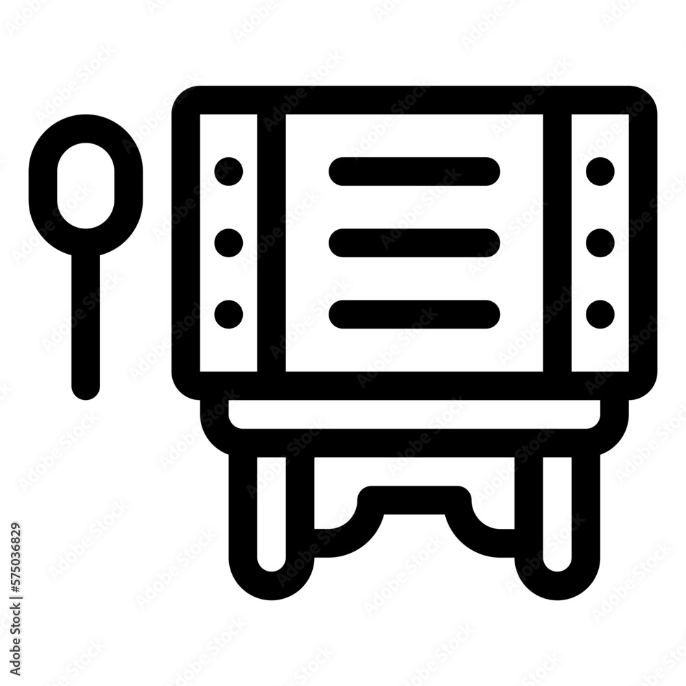 Drum Line Icon Drum Line Icon