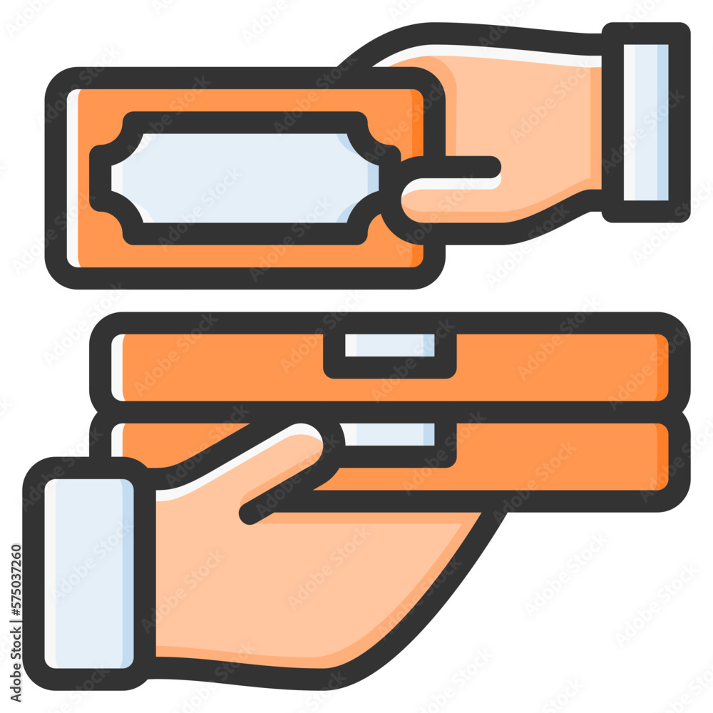 Buying icon isolated useful for delivery, food, service, courier, online and restaurant design element Buying icon isolated useful for delivery, food, service, courier, online and restaurant design element