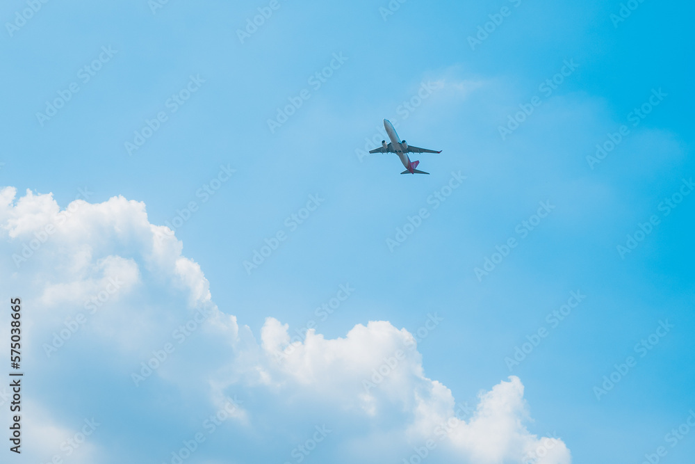 airplane in the sky airplane in the sky