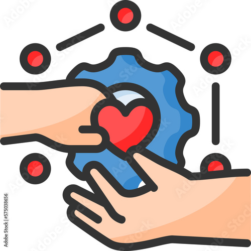 Social skills icon isolated useful for human, cognitive, psychology, mind, thinking, development and cognition design element
