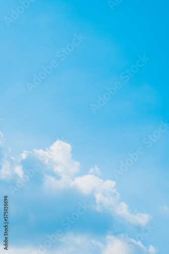 blue sky with clouds