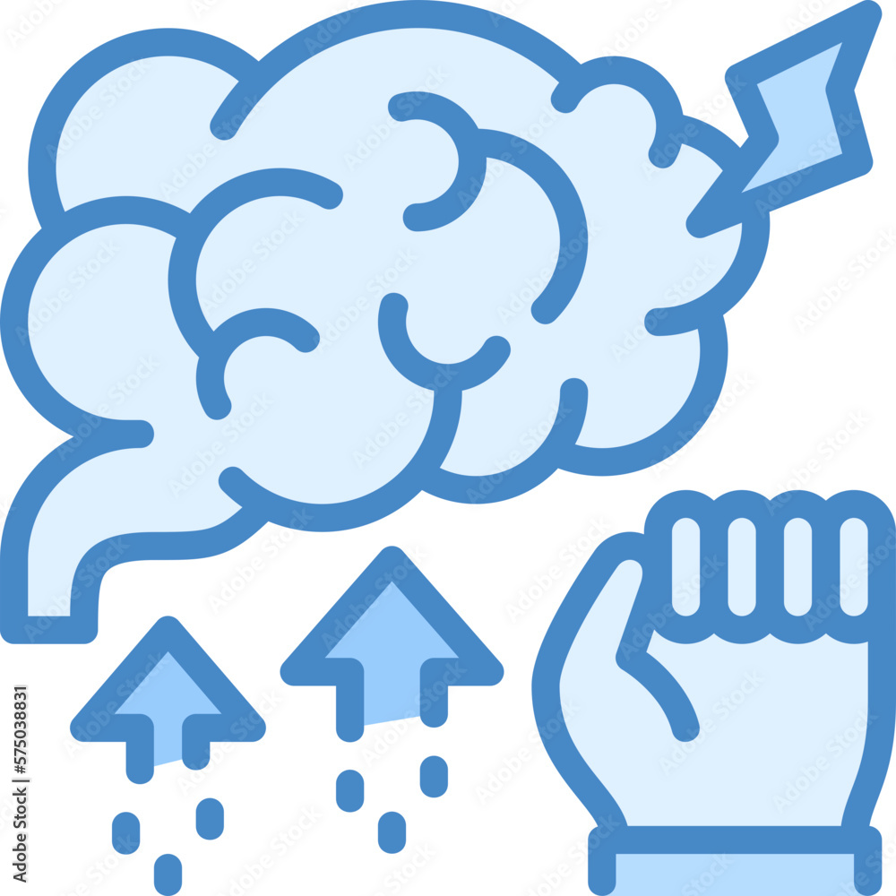 Brain empowerment icon isolated useful for human, cognitive, psychology, mind, thinking, development and cognition design element Brain empowerment icon isolated useful for human, cognitive, psychology, mind, thinking, development and cognition design element