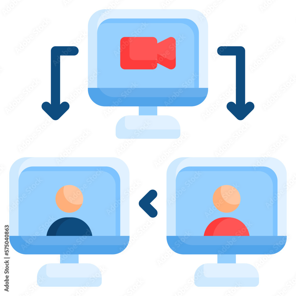 Online conference icon isolated useful for business, company, corporate, home, work, office, business, freelance, job, workplace, quarantine, finance and all project design element Online conference icon isolated useful for business, company, corporate, home, work, office, business, freelance, job, workplace, quarantine, finance and all project design element