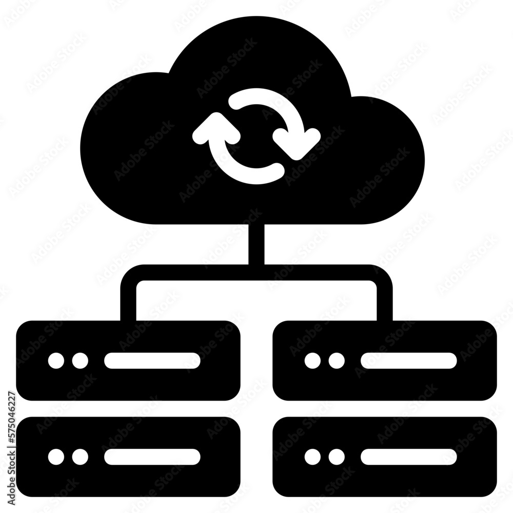Server icon for growth, finance, marketing, graph, infographic, economy and accounting Server icon for growth, finance, marketing, graph, infographic, economy and accounting