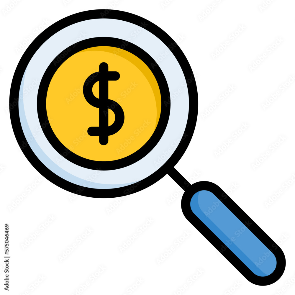 Search icon for growth, finance, marketing, graph, infographic, economy and accounting Search icon for growth, finance, marketing, graph, infographic, economy and accounting