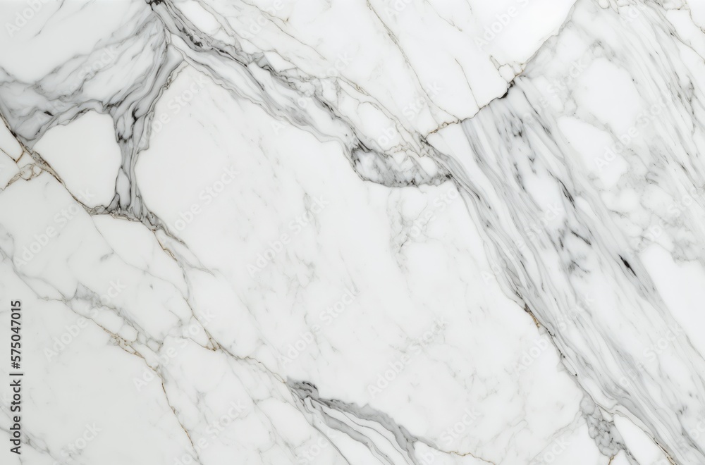 White marble texture with a natural pattern for background created with Generative AI White marble texture with a natural pattern for background created with Generative AI