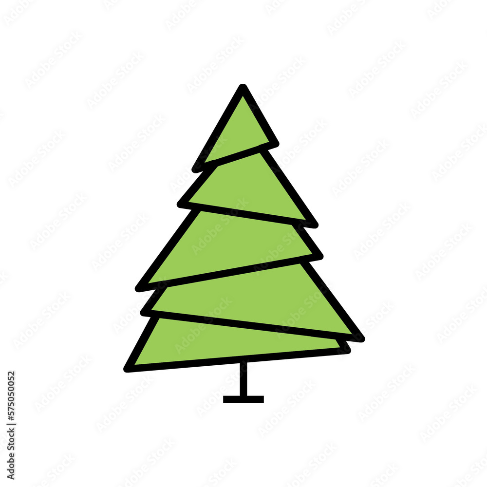 Minimal trees illustration icon. Linear tree icon Forest, park and garden symbols. Minimal trees illustration icon. Linear tree icon Forest, park and garden symbols.