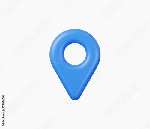 3d Realistic Location map pin GPS pointer markers vector illustration