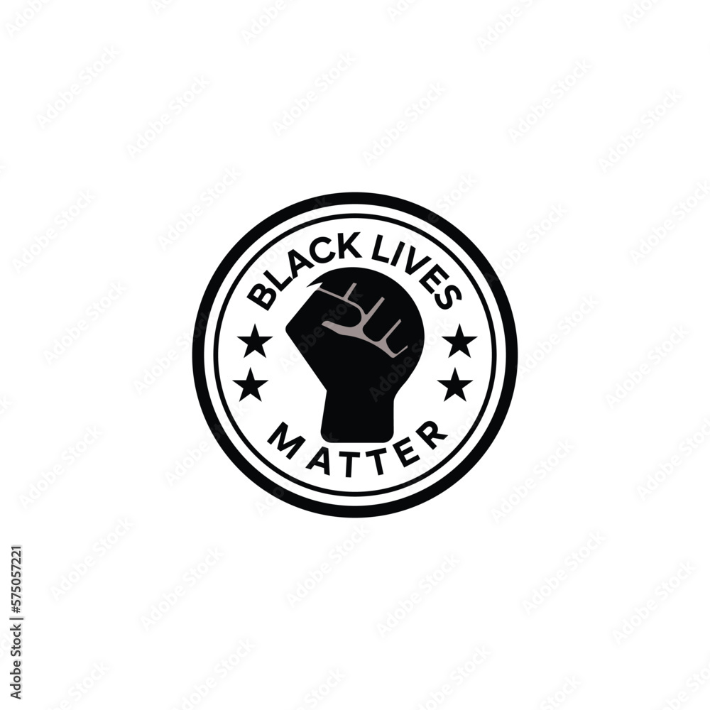 BLACK LIVES MATTER FLAG ICON HAND VECTOR EPS BLACK LIVES MATTER FLAG ICON HAND VECTOR EPS