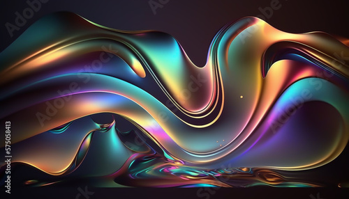 Abstract 3D Background background design. generative ai