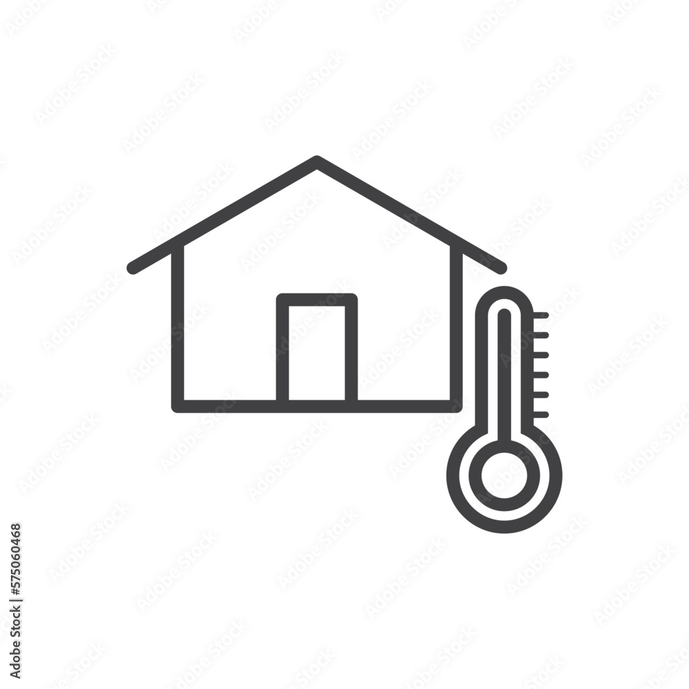 Home Temperature Icon Home Temperature Icon