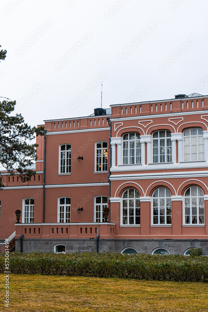 Fototapeta premium Famous touristic landmark Chateau Mukhrani