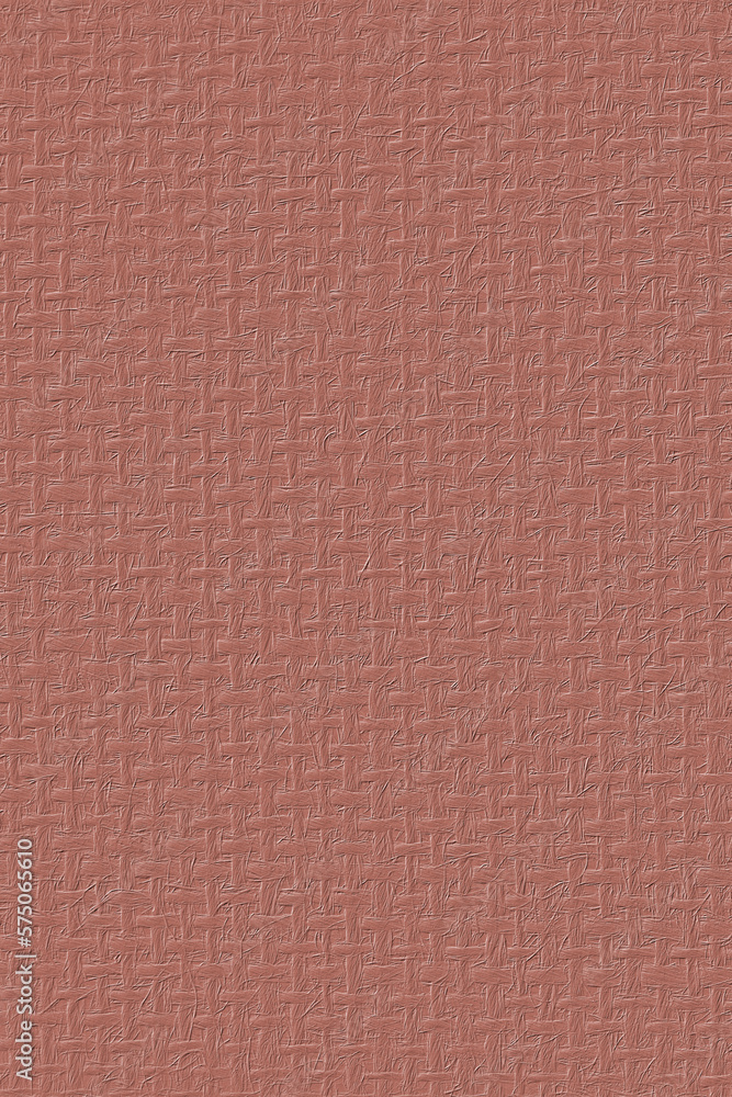 Fototapeta premium Digitally embossed image showing the texture of hessian material