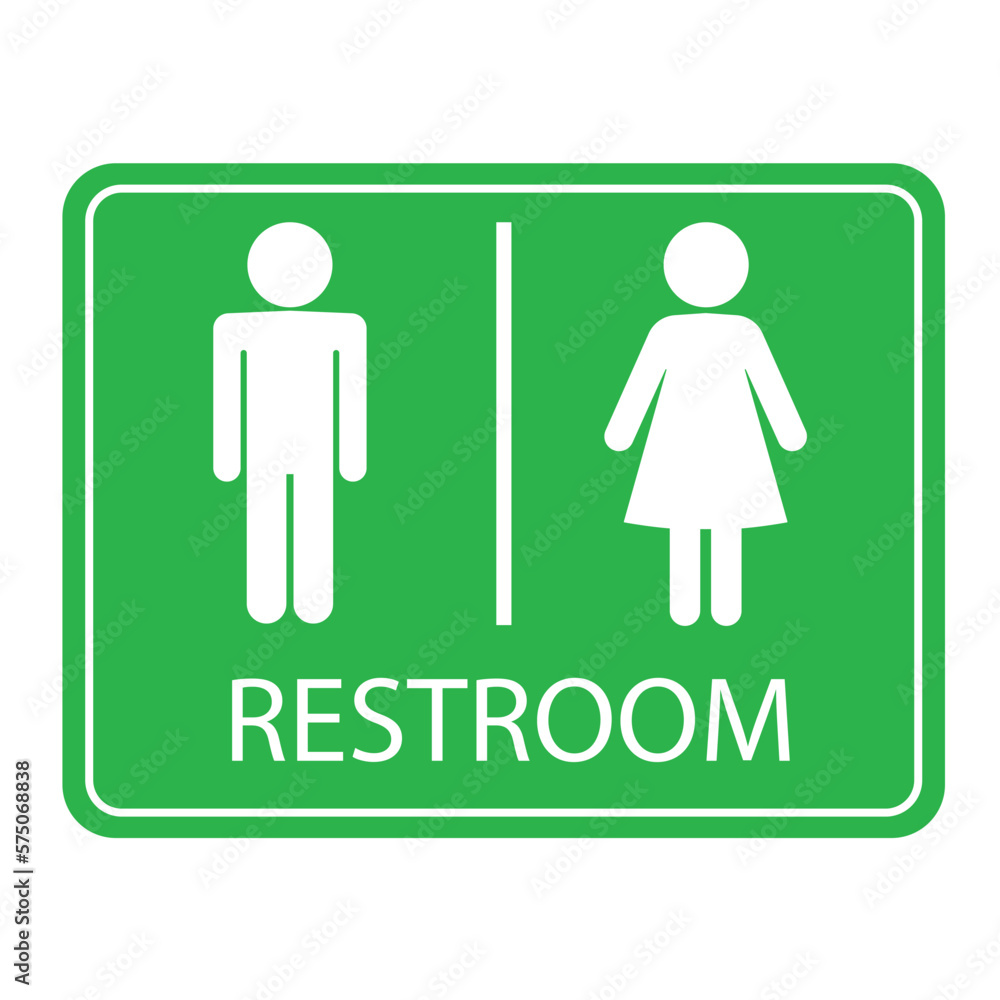 restroom toilet sign men women gents ladies green restroom toilet sign men women gents ladies green