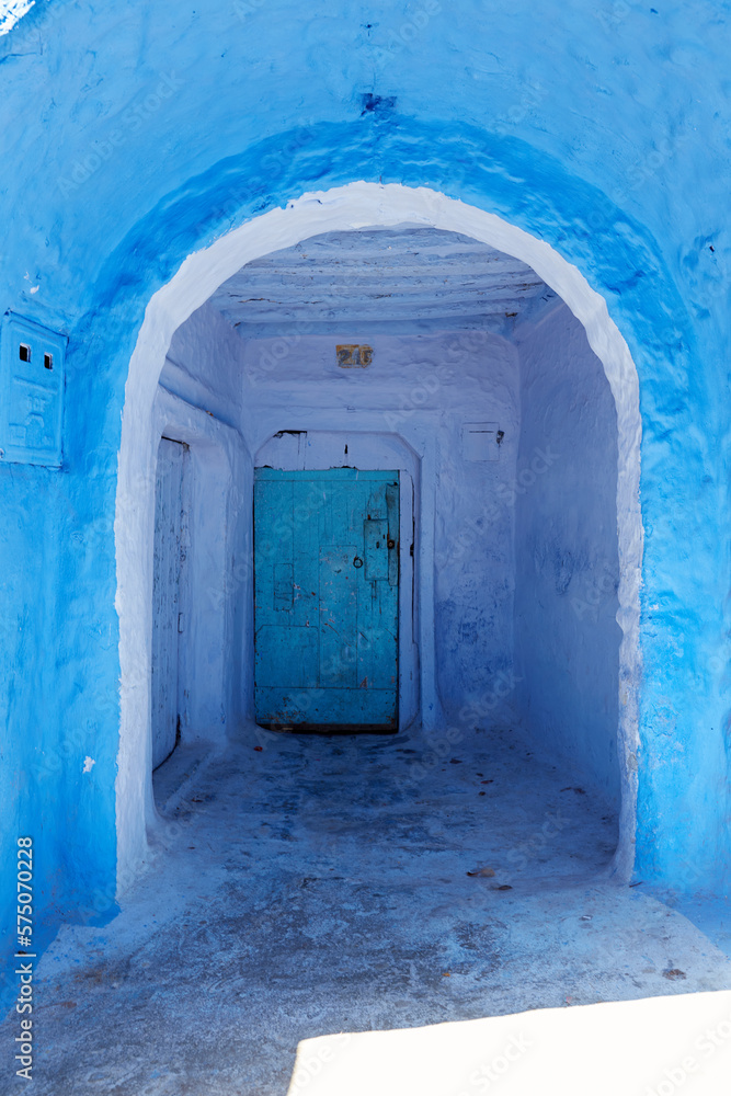 Door in Blue