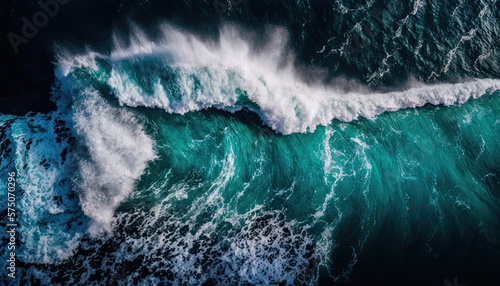 Spectacular aerial top view background photo of ocean sea water white wave splashing in the deep sea. Drone photo backdrop of sea wave in bird eye waves, nature, ocean, top view, water, waves, sea, 