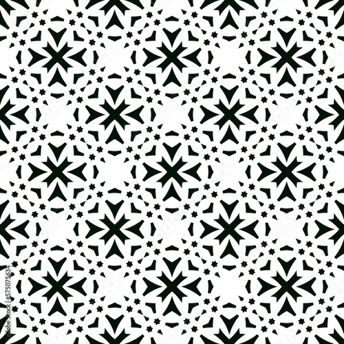 Geometric pattern. Seamless vector background. Ethnic graphic design	
