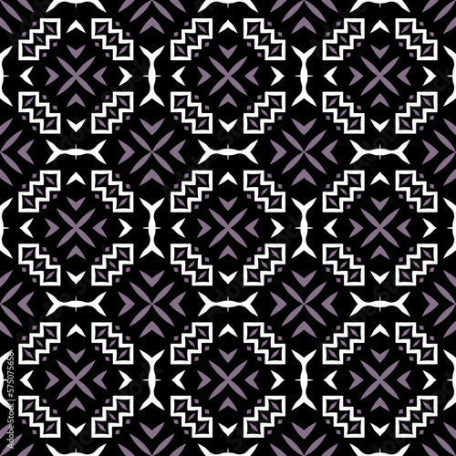 Geometric pattern. Seamless vector background. Ethnic graphic design	

