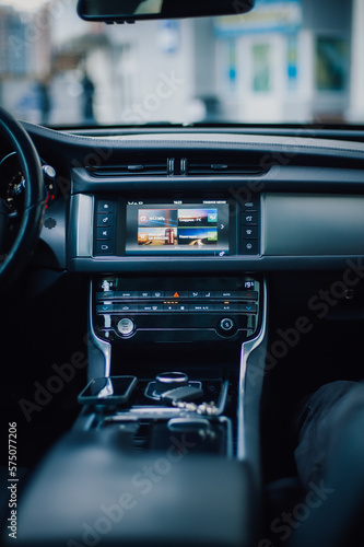 interior of a car