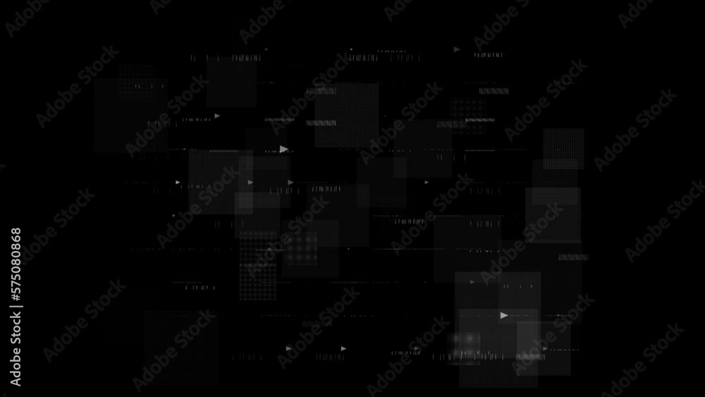 Tech Overlay Screen Video Animation Tech Overlay Screen Video Animation