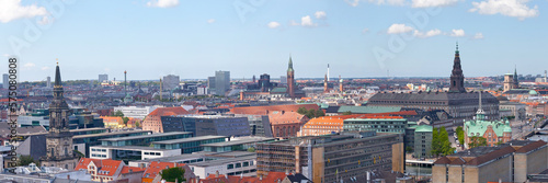 Photography Aerial view of Copenhagen