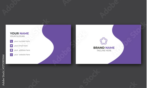 business card template, corporate business card, nice business card,