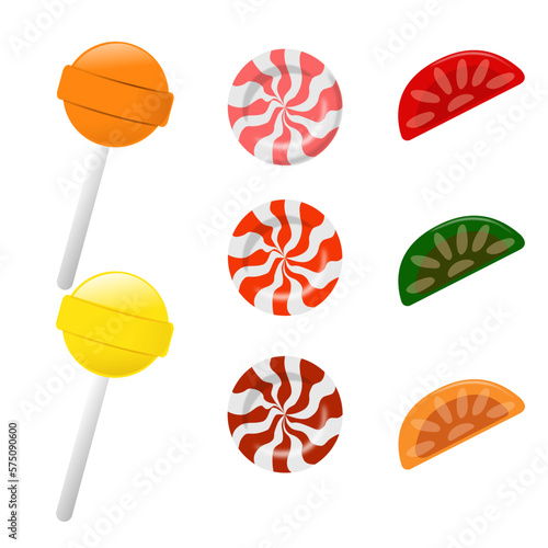 set of lollipops