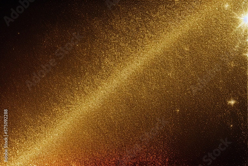 Gold Glitter made with Generative AI