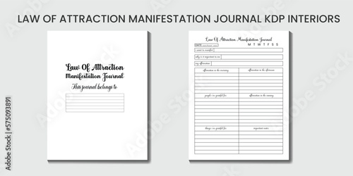 Manifestation Journal 2023-2024 KDP Interior