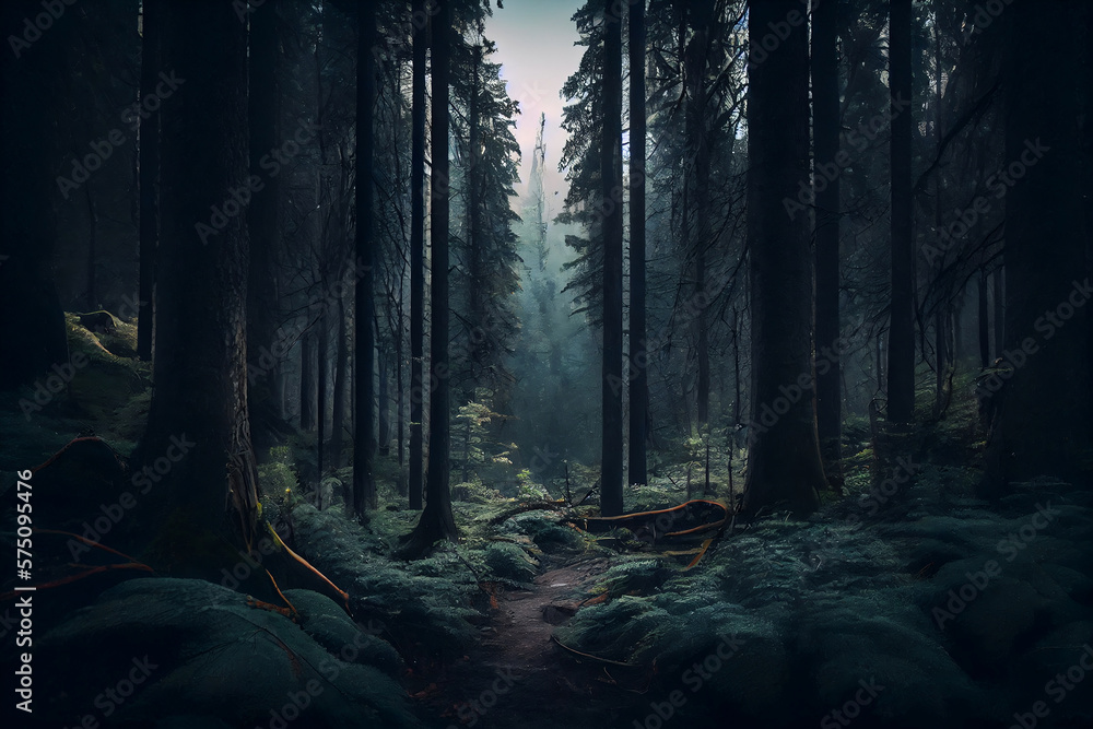 Dunkler Wald Dunkler Wald
